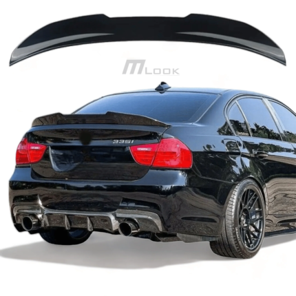 PSM stiliaus bagažinės spoileris BMW E90 modeliams